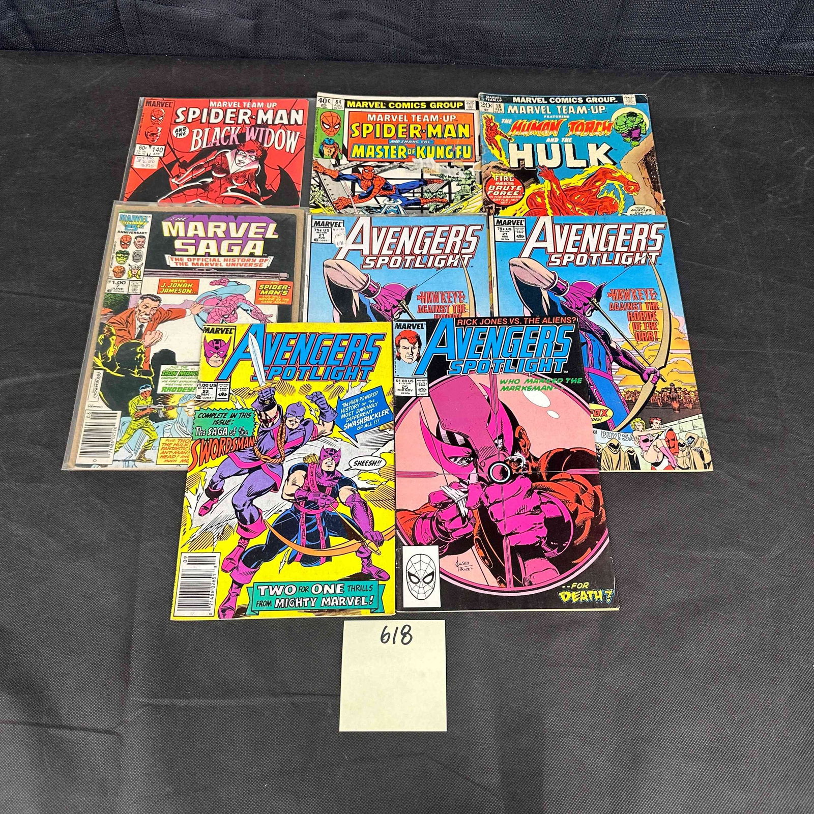TITMarvel Comics Bronze & Copper Age Comic Books: We are a veteran owned company. Please look at the pictures carefully to determine what you believe the condition of collectible is. We are currently accepting consignments. Email us a aeronhouse1994@