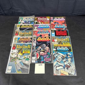 Marvel Comics Punisher Comic Books W/ #1 Issue
