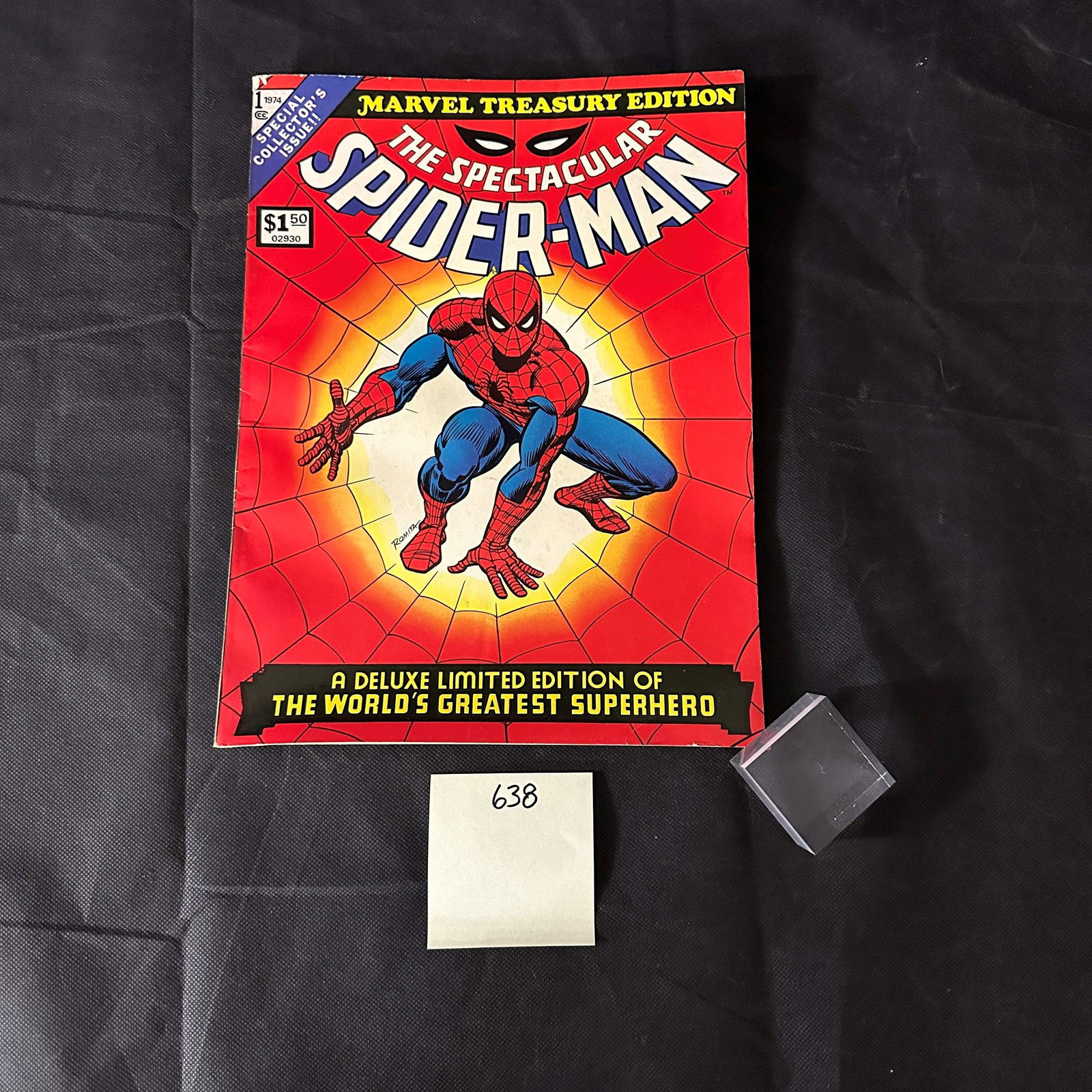 Marvel Treasury Edition Sensational Spider-man Large Comic Book (1 of 2)