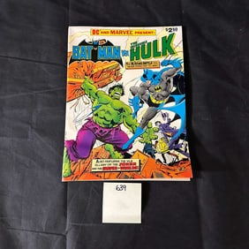 Batman vs. Hulk Bronze Age Large Format Comic Book