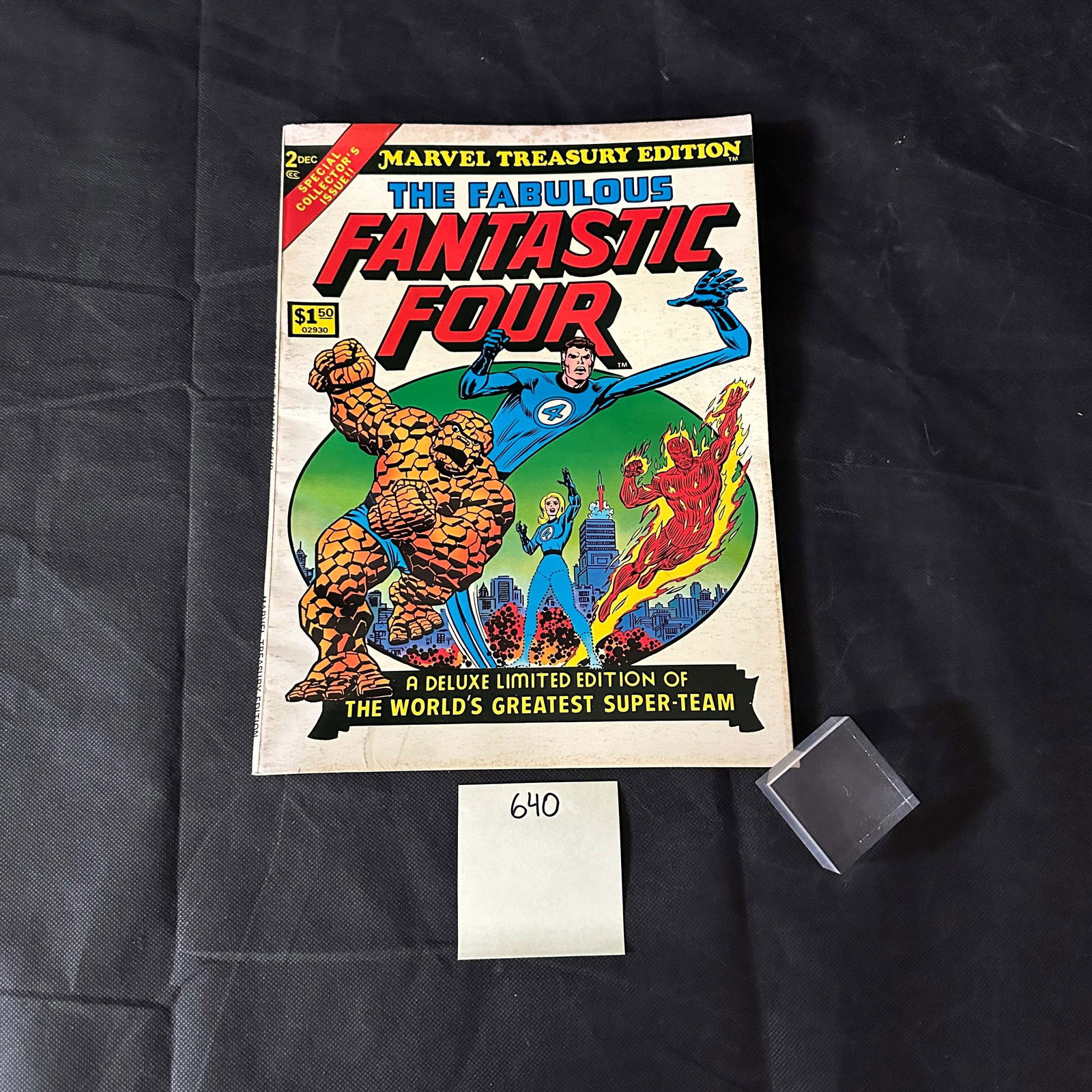 Marvel Treasury Edition Fantastic Four Large Comic Book (1 of 2)