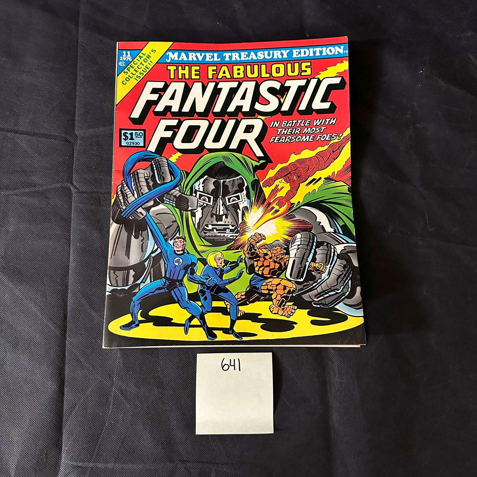Marvel Treasury Edition #11 Fantastic Four Large Comic Book (1 of 2)