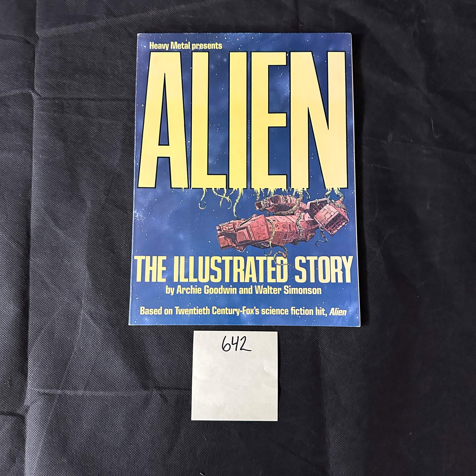 Alien the Illustrated Story Magazine Movie Adaption: We are a veteran owned company. Please look at the pictures carefully to determine what you believe the condition of collectible is. We are currently accepting consignments. Email us a aeronhouse1994@