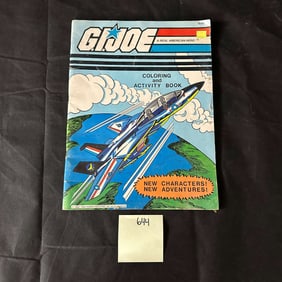 Vintage G.I. Joe Coloring Book Unused
