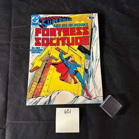 DC Comics Superman & his Incredible Fortress of Solitude Large Comic Book
