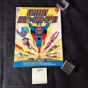 DC Limied Collector's Edition Superboy & Legion of Super-Heroes Large Comic Book