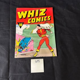 Whiz Comics Bronze Age Reprint Large Format Comic