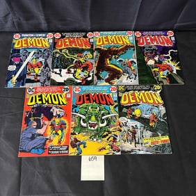 DC Comics Demon Bronze Age Jack Kirby Comic Books
