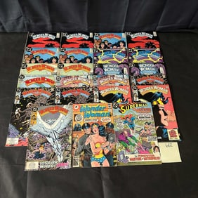 DC Comics Wonder Woman Bronze Age Comics w/ Superman