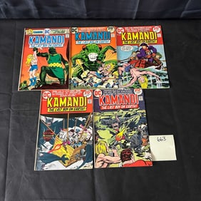 DC Comics Kamandi Jack Kirby Bronze Age Comic Books