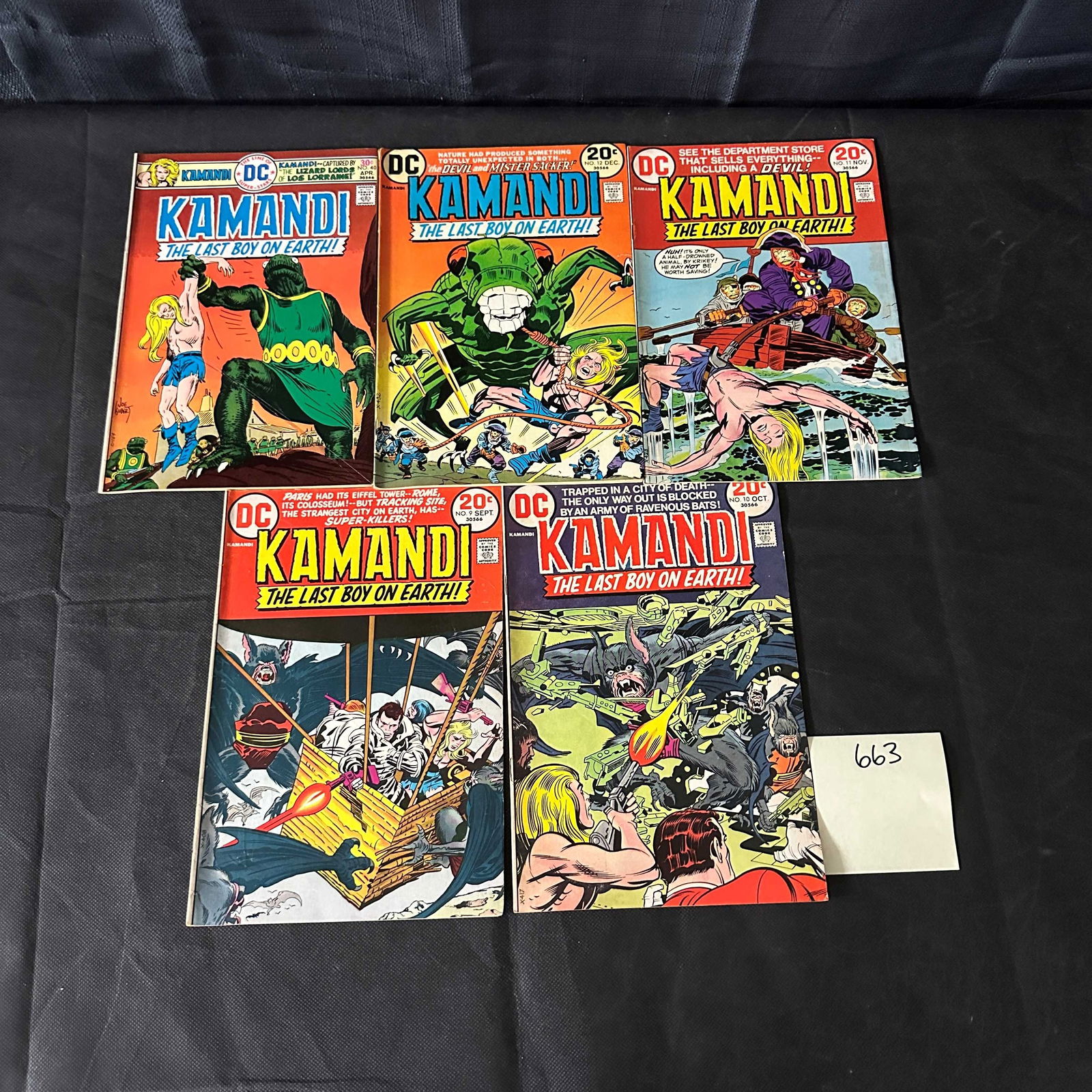 DC Comics Kamandi Jack Kirby Bronze Age Comic Books (1 of 2)