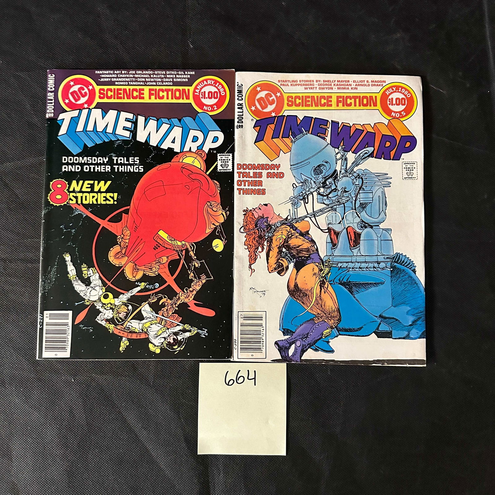 DC Comics Time Warp Bronze Age Comic Books (1 of 2)