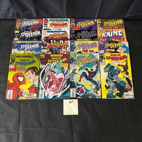 Marvel Comics Web of Spider-man Comic Books
