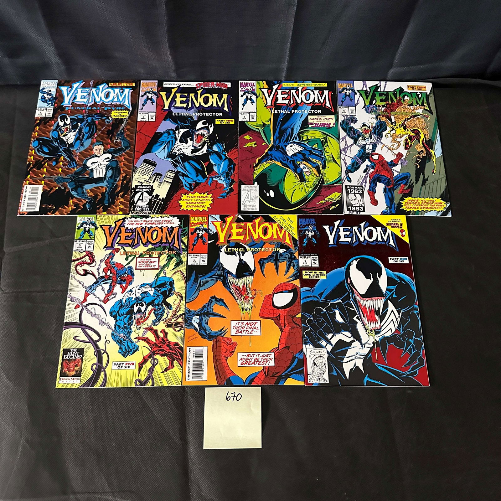 Marvel Comics Venom Comic Books (1 of 2)