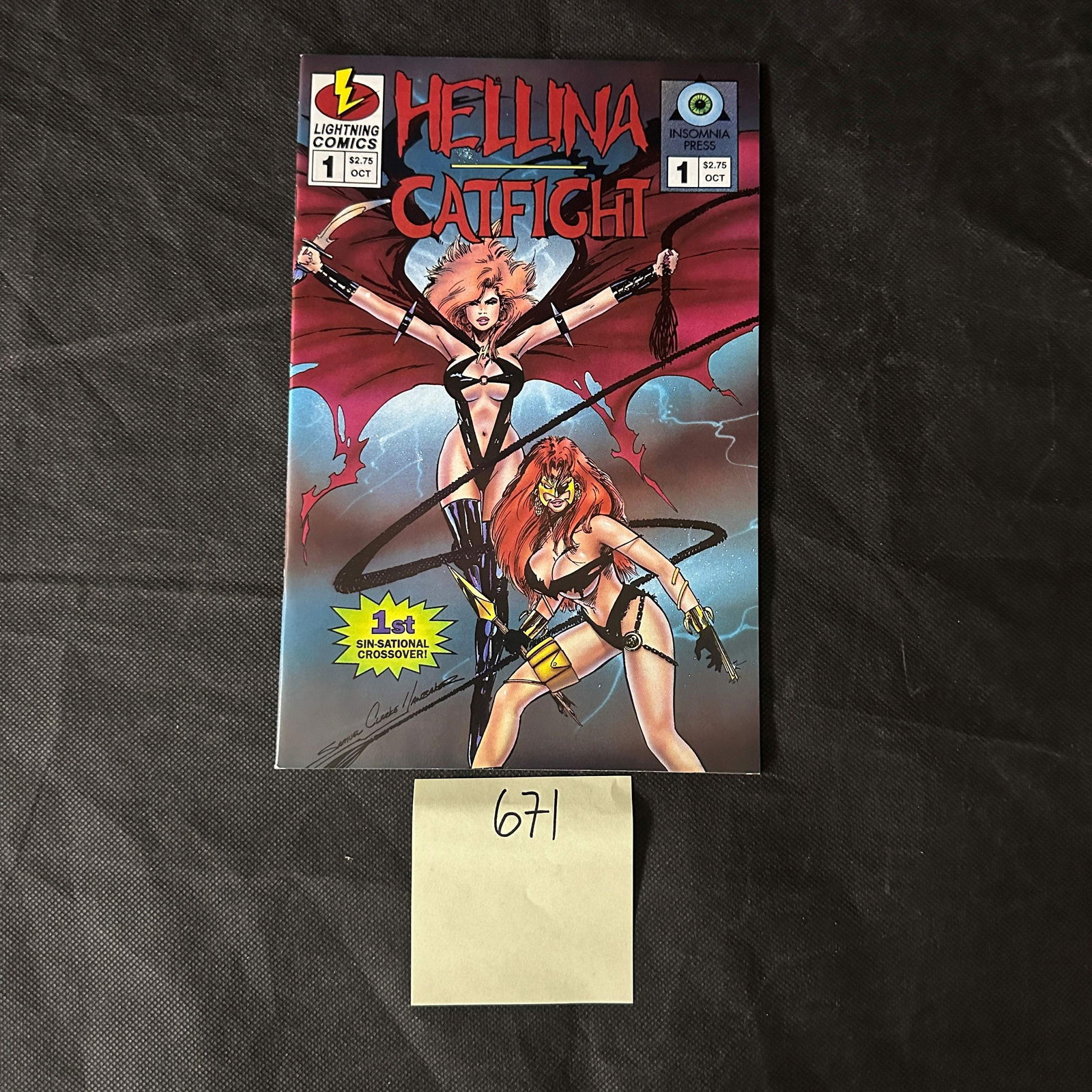Lightning Hellina Catfight #1 Comic Book (1 of 2)