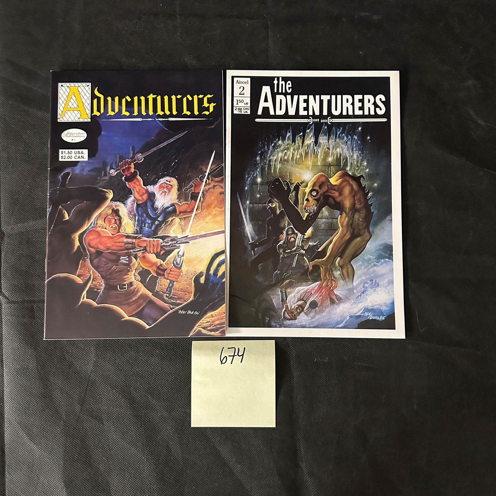 Adventurers Comic Books: We are a veteran owned company. Please look at the pictures carefully to determine what you believe the condition of collectible is. We are currently accepting consignments. Email us a aeronhouse1994@