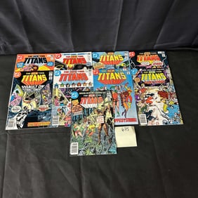 DC Comics Bronze Age Teen Titans Comic Books