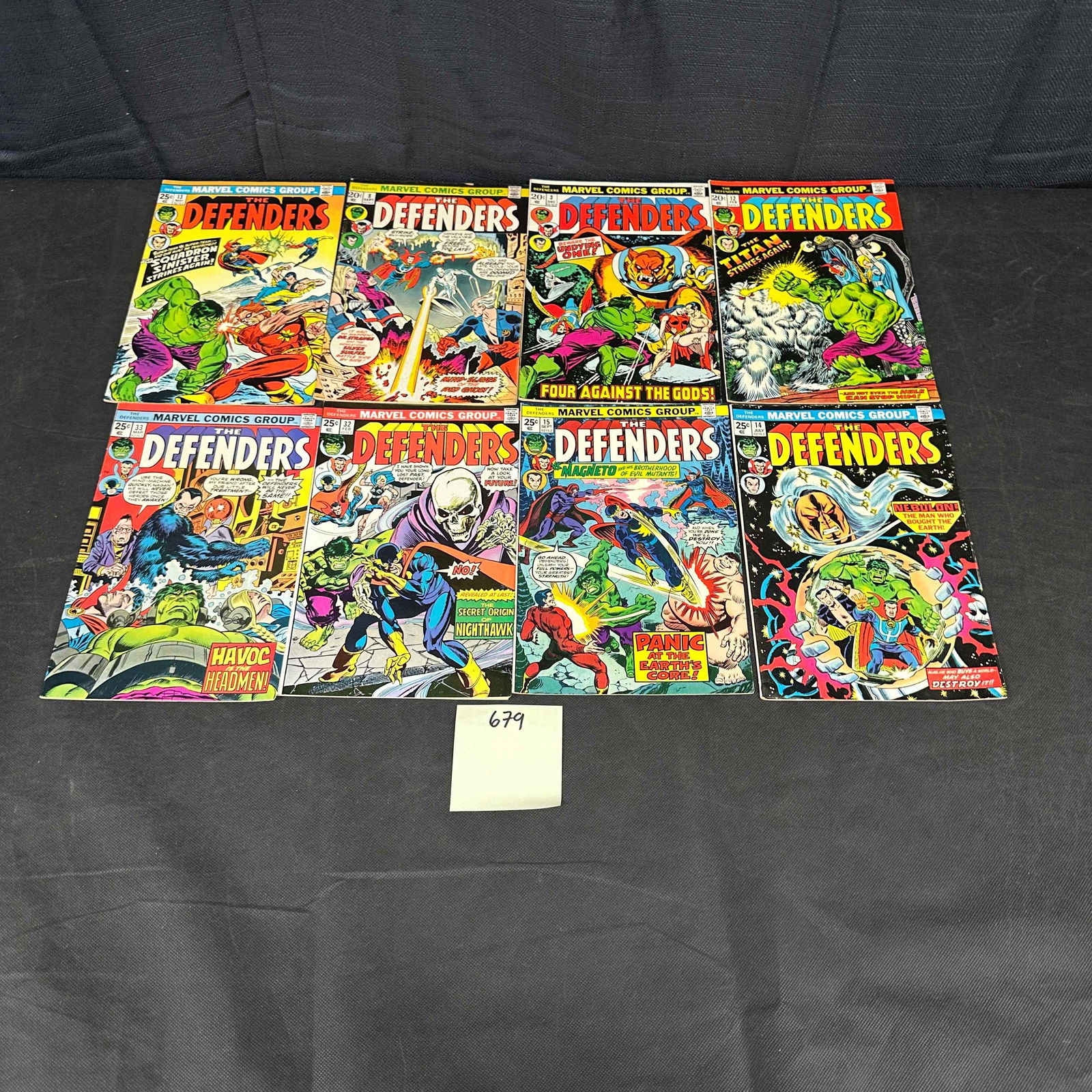Marvel Comics Defenders Bronze Age Comic Books (1 of 2)