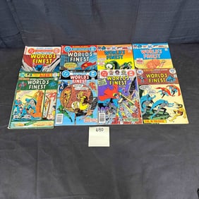 DC Comics Worold's Finest Bronze Age Comic Books