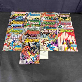 Marvel Comics Avengers Bronze Age Comic Books