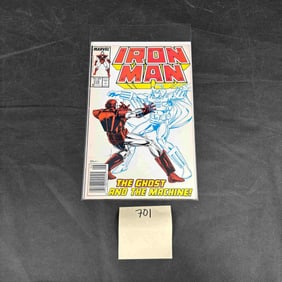 Iron Man 219 1st app Ghost Bronze Age Comic Book
