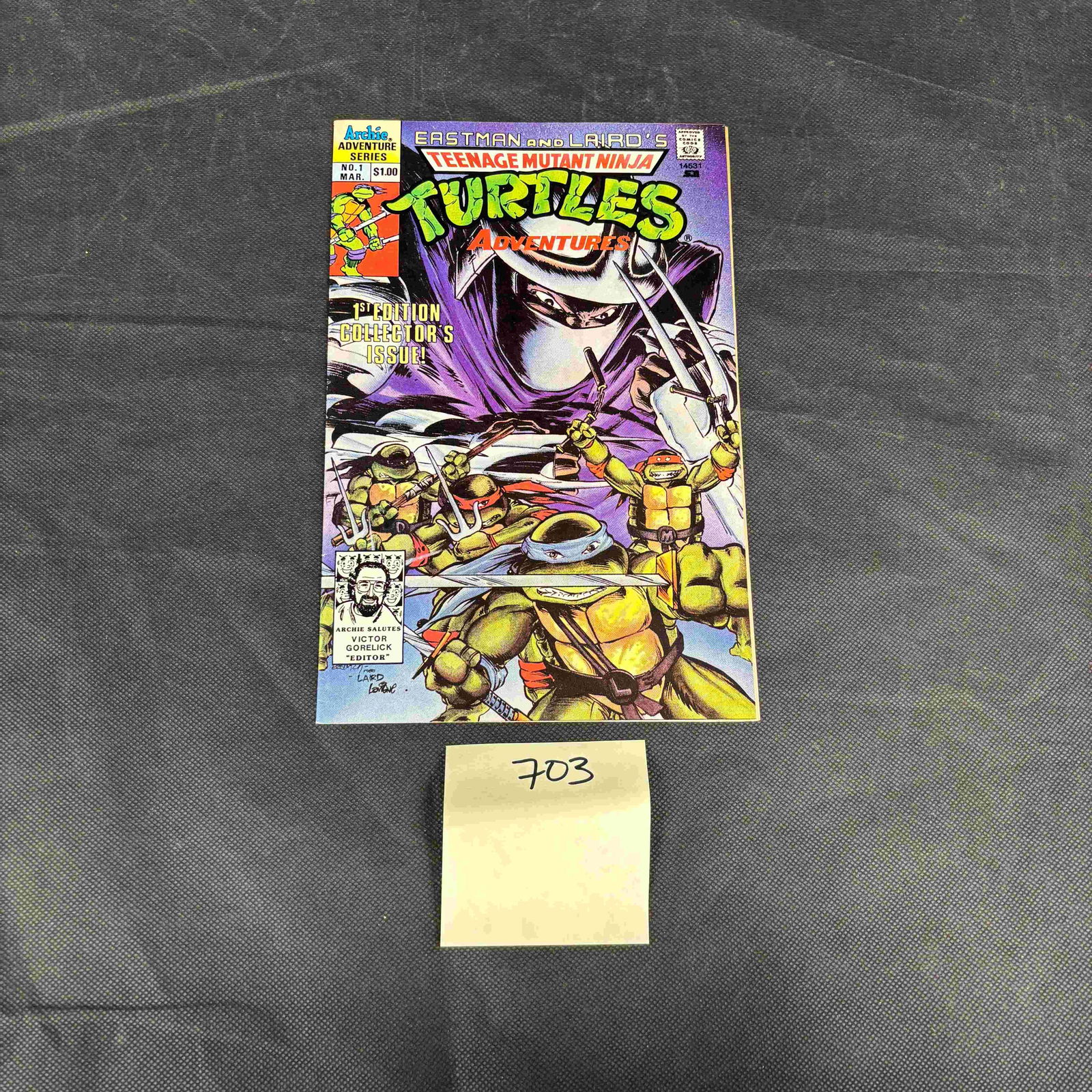 Teenage Mutant Ninja Turtles Adventures #1 Key Bronze Age Comic Books: We are a veteran owned company. Please look at the pictures carefully to determine what you believe the condition of collectible is. We are currently accepting consignments. Email us a aeronhouse1994@
