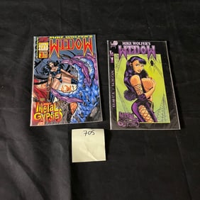 Mike wolfer's Widow Comic Books