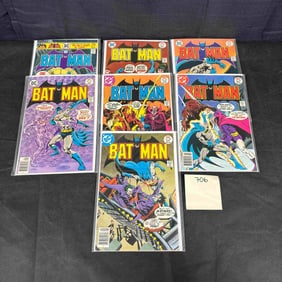 DC Comics Batman Bronze Age Comic Books