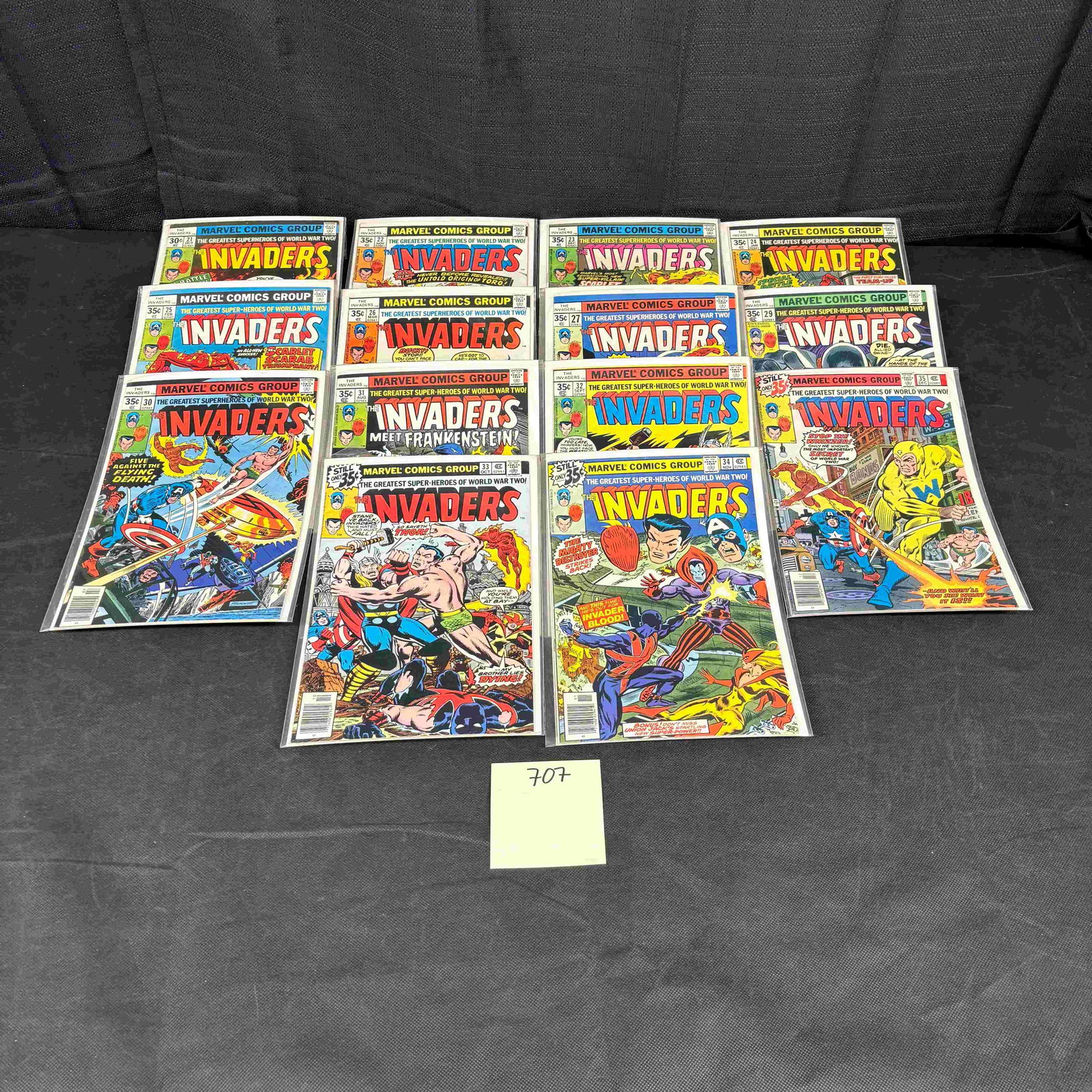 Marvel Comics Invaders  Bronze Age Comic Books (1 of 1)
