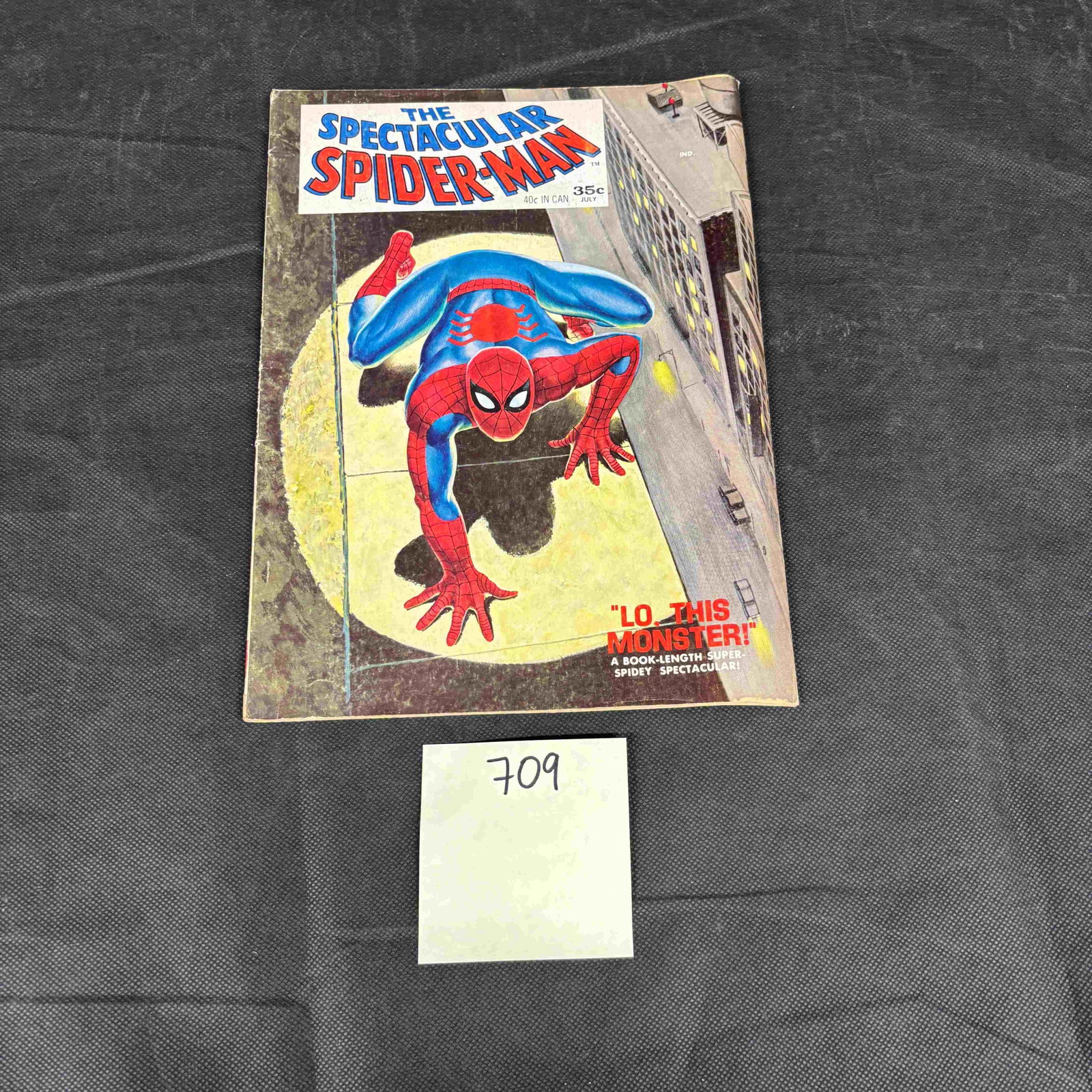 Spectacular Spider-man Bronze Age Magazine: We are a veteran owned company. Please look at the pictures carefully to determine what you believe the condition of collectible is. We are currently accepting consignments. Email us a aeronhouse1994@
