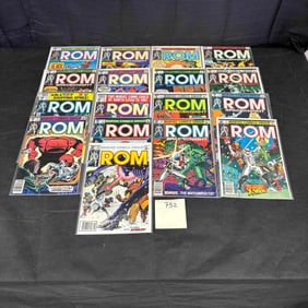 Rom Comic Lot w/ #1 and Newsstands