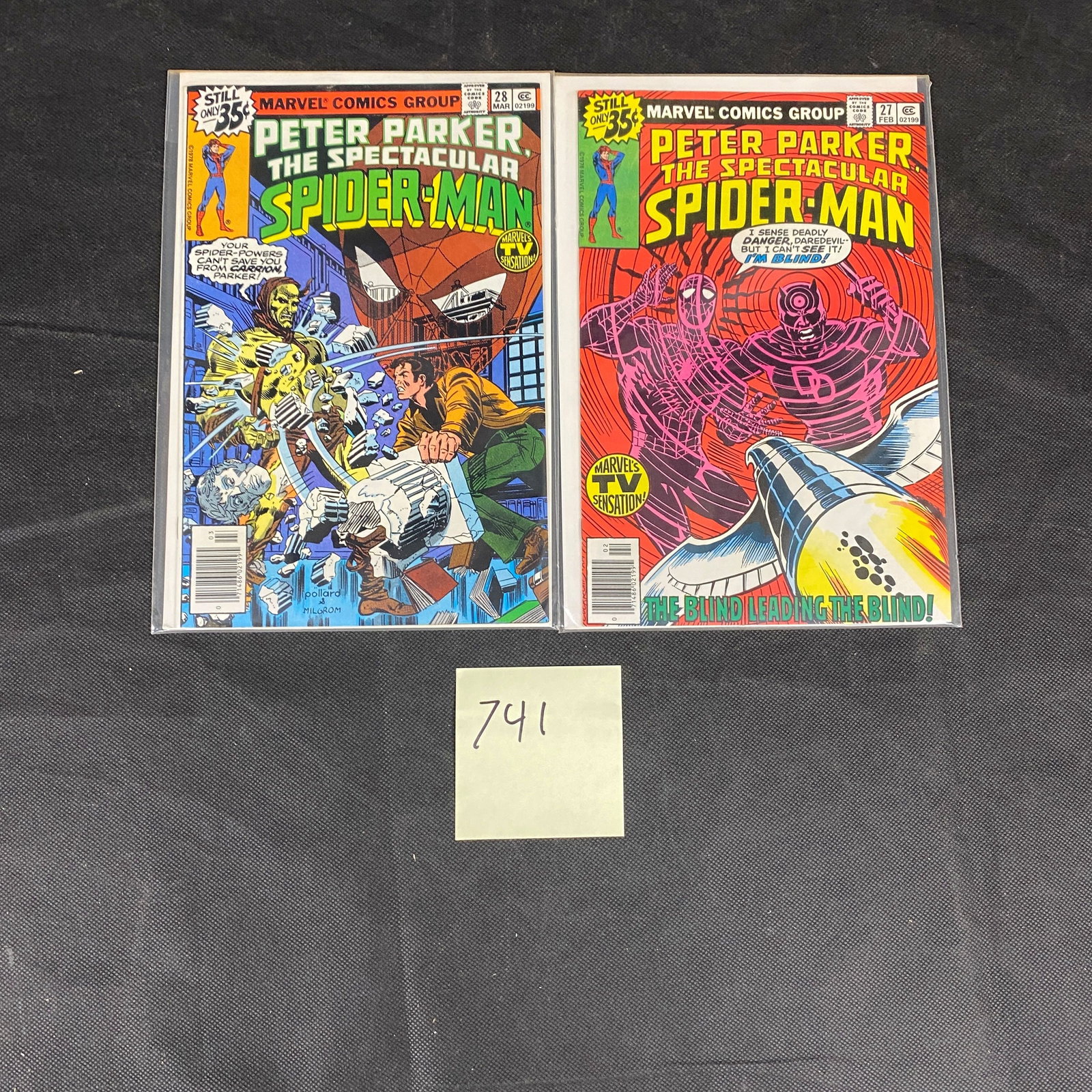 Peter Parker Spectacular Spider-Man #27 - 28: We are a veteran owned company. Please look at the pictures carefully to determine what you believe the condition of collectible is. We are currently accepting consignments. Email us a aeronhouse1994@