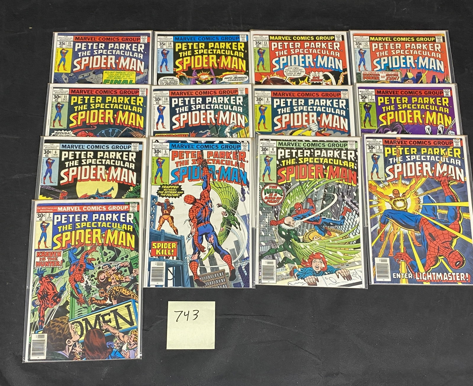 Peter Parker Spectacular Spider-Man Bronze Age Marvel Comics: We are a veteran owned company. Please look at the pictures carefully to determine what you believe the condition of collectible is. We are currently accepting consignments. Email us a aeronhouse1994@