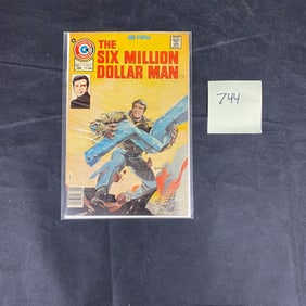 Six Million Dollar Man #1 Charlton Comics