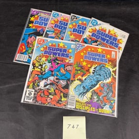 DC Comics Super Powers 1-5 Comic Books