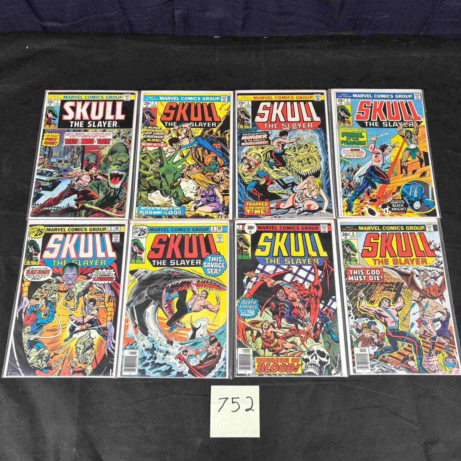 Skull of the Slayer w/ #1 Bronze Age Marvel Comics (1 of 1)
