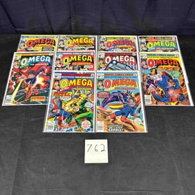 Omega The Unkown w/ #1 Bronze Age Marvel Comic Lot