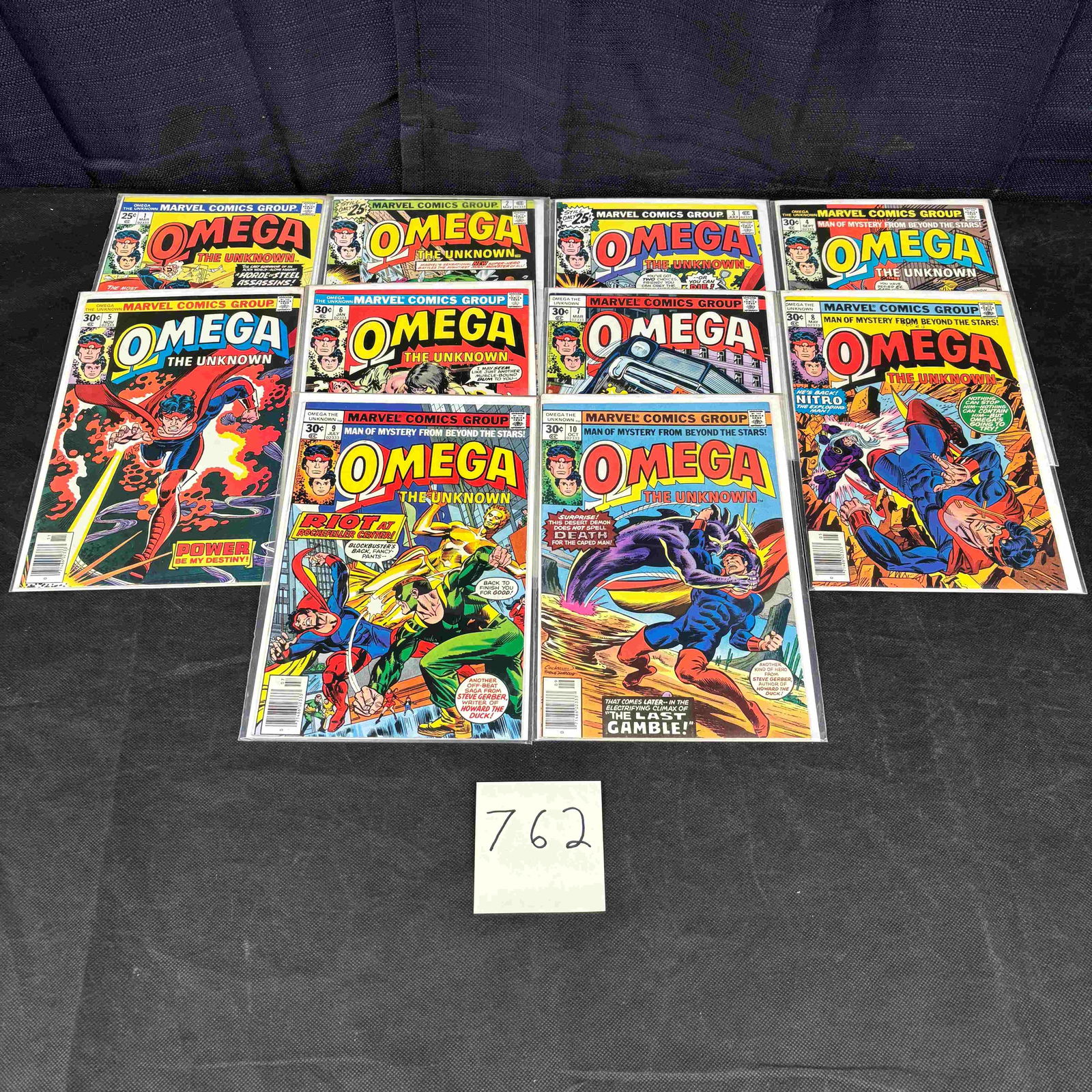 Omega The Unkown w/ #1 Bronze Age Marvel Comic Lot (1 of 1)