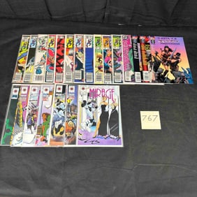 Valiant, Marvel, Topps Comic Lot w/ Xena