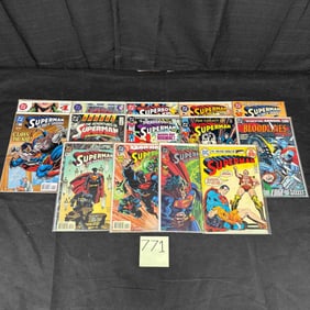 Superman Comic Book Lot