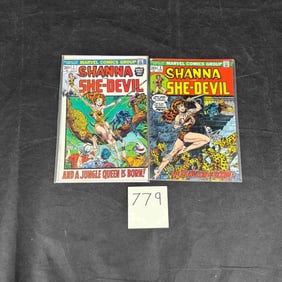 Shanna the She-Devil #1 &2