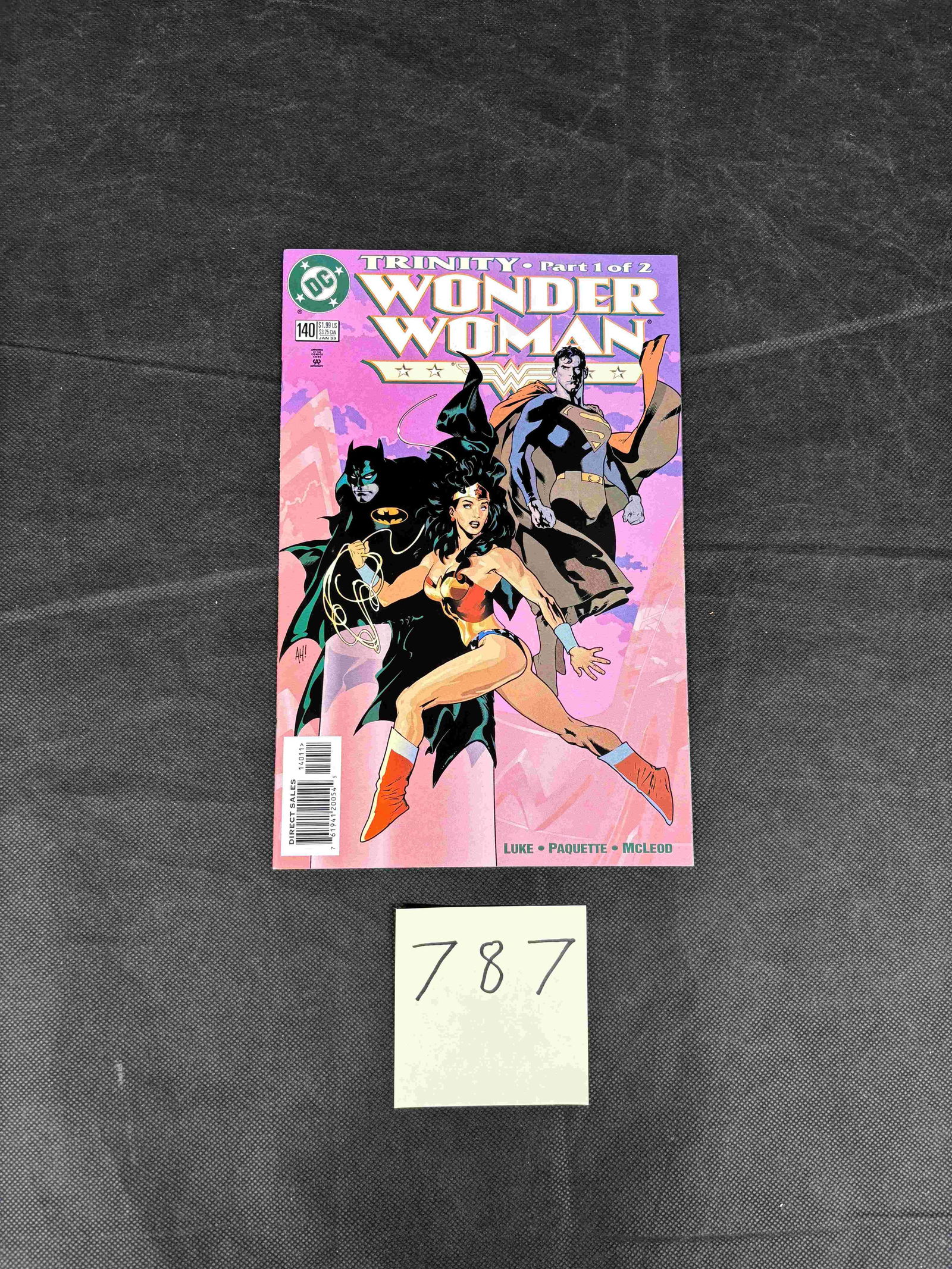 Wonder Woman 140 Adam Hughes Cover Art: We are a veteran owned company. Please look at the pictures carefully to determine what you believe the condition of collectible is. We are currently accepting consignments. Email us a aeronhouse1994@