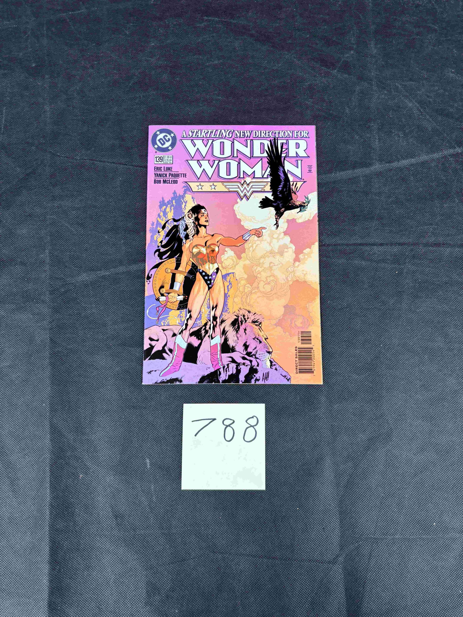Wonder Woman 139 Adam Hughes Cover Art: We are a veteran owned company. Please look at the pictures carefully to determine what you believe the condition of collectible is. We are currently accepting consignments. Email us a aeronhouse1994@