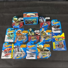 Star Wars Hot Wheels NIB, Lunchbox, +