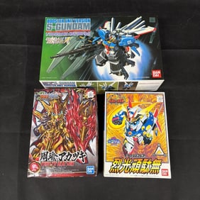 Lot of Bandai Gundam Figures Completed