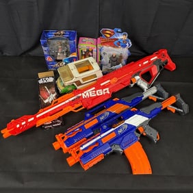 Resellers Toy Lot, Nerf, Superman NIB, Star Wars