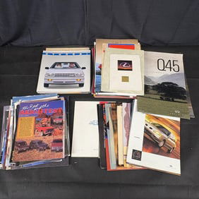 Large lot of Promotional Car Booklets