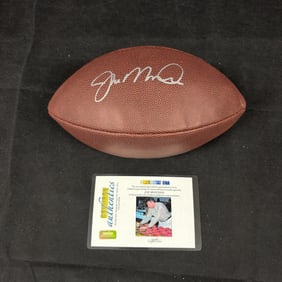Joe Montana Signed Football, w/ COA