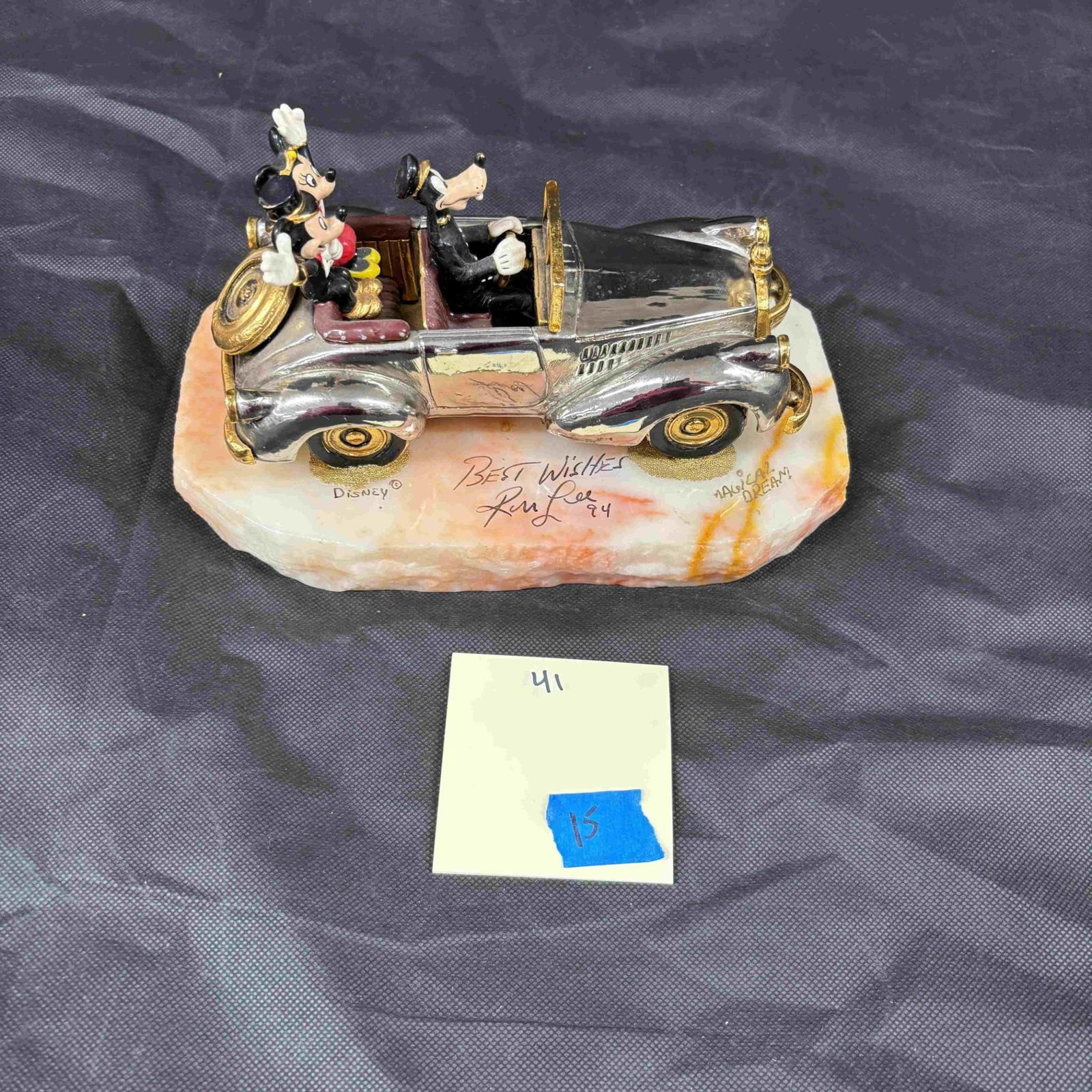 Ron Lee Signed, numbered bronze sculpture Marble (1 of 5)