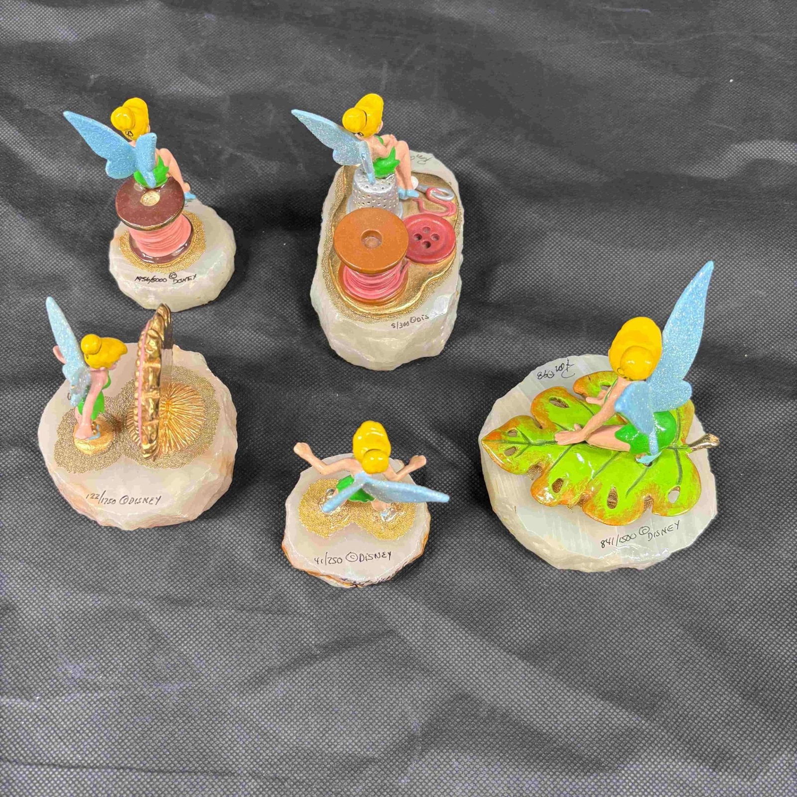 Tinkerbel Ron Lee Signed Bronze Statues (4) (1 of 4)